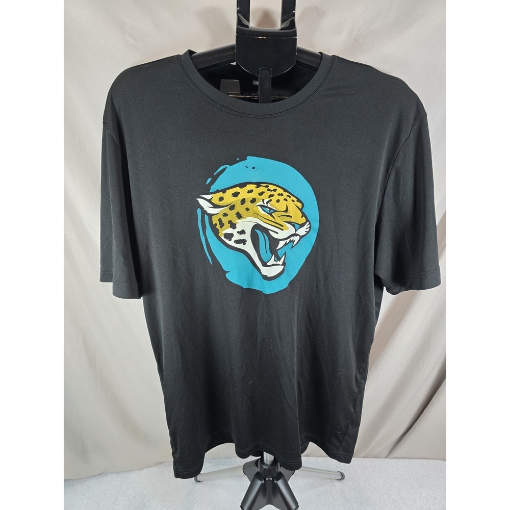 Sport-Tek Jacksonville Jaguars SS Shirt Men's XL Black - Excellent Condition